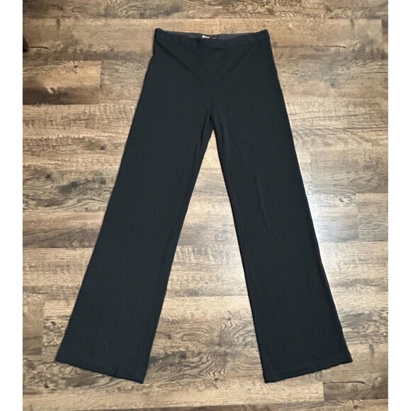 BCBGMAXAZRIA NWT Women’s Size 8 Black Straight Leg Pants Rayon Blend - Picture 2 of 9
